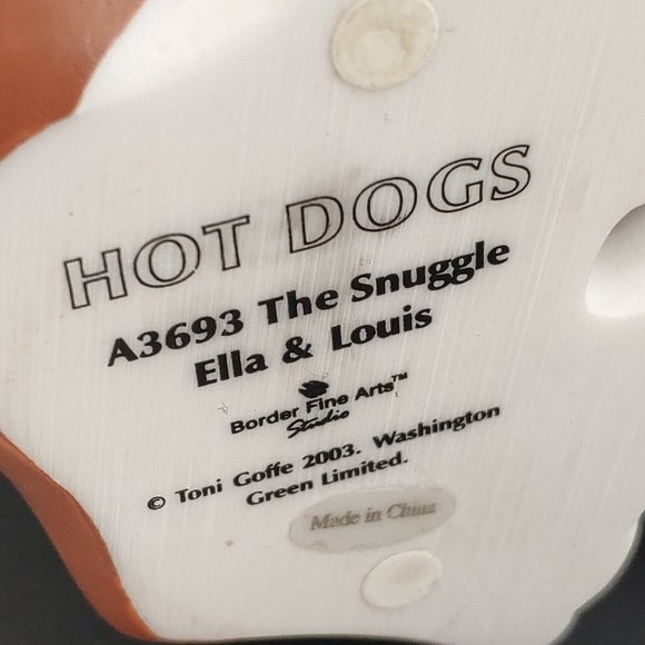 HOT DOGS BY TONI GOFFE " THE SNUGGLE" ELLA & LOUIS - Picture 6 of 11